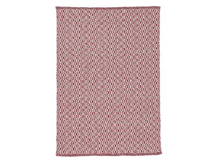 carpetfine Outdoor Teppich Frida wetterfest 60x110 cm Rot wetterfest, für innen und außen, für Balkon, Terrasse und Wohnraum
