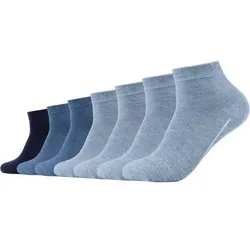CAMANO Herren Socken Online ca-soft Quarter 7p, Größe 39-42 in Blau Blau
