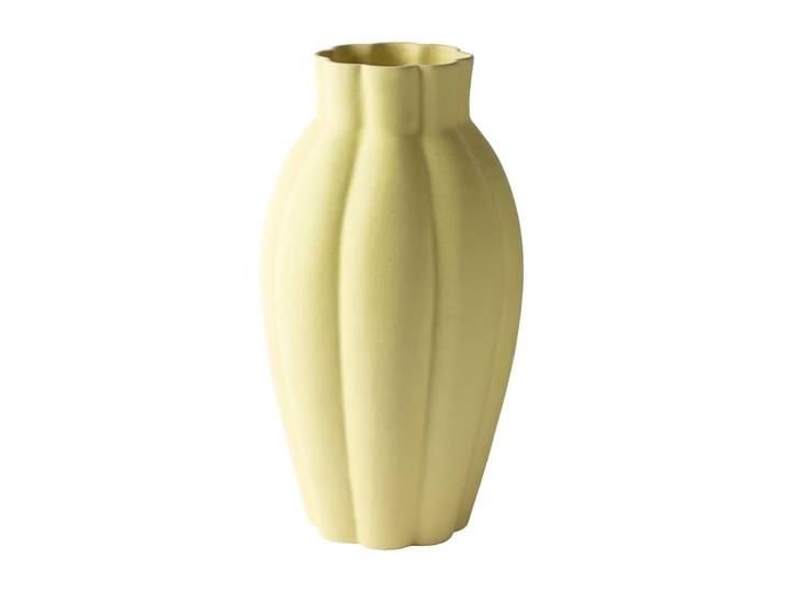 PotteryJo Vase Birgit 35 cm Pale Yellow