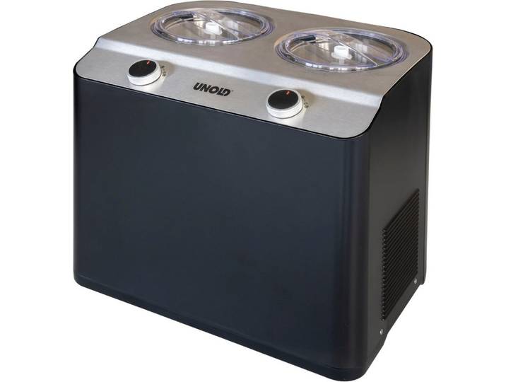 Unold Eismaschine 48835 Doppio nero, 2,4 l, 250 W