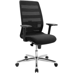 Topstar Bürostuhl »AirPoint II« mit Armlehnen schwarz, 62 cm