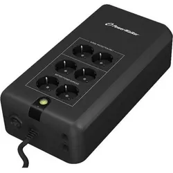 Powerwalker VFD 800 APFC 800VA / 420W Offline USV Active Power Factor Correction Wandmontage (800 VA, 420 W, Standby USV), USV