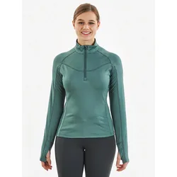 Busse Shirt Melani Tech silver pine langarm , Busse_17_Groessen: M