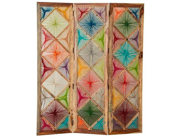 Paravent OTTO HOME Verbena , bunt (hellbraun, bunt), Stellwände, Paravent, Breite 153 cm