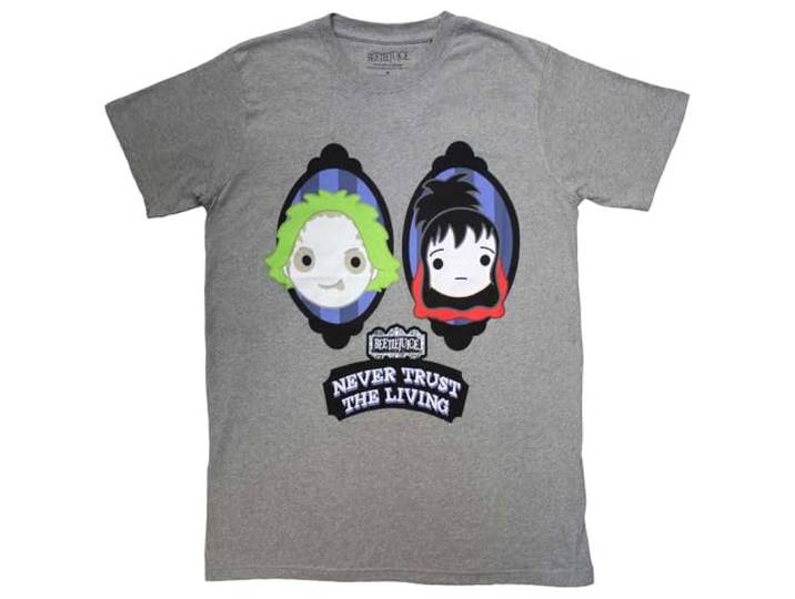 Beetlejuice Never Trust The Living T Shirt M