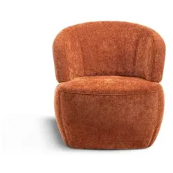 Segmüller Werkstätten Einzelsessel Frieda02 Stoff Braun Cognac