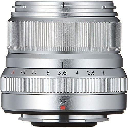 Fuji XF 23mm f/2 R WR Lens - Silver