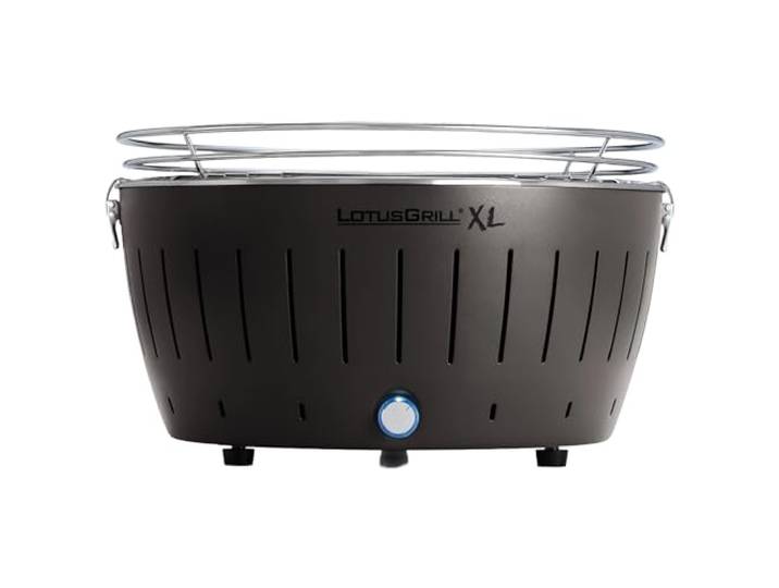 LotusGrill XL Anthrazitgrau G435 Holzkohlegrill/Tischgrill mit USB-Anschluß