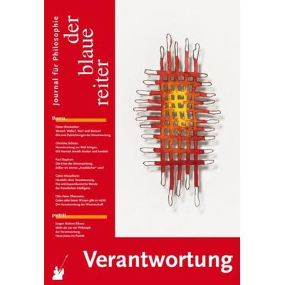 Der Blaue Reiter. Journal für Philosophie / Verantwortung, Taschenbuch von Dieter Birnbacher,Catrin Misselhorn,Jürgen Nielsen-Sikora, Der blaue reiter