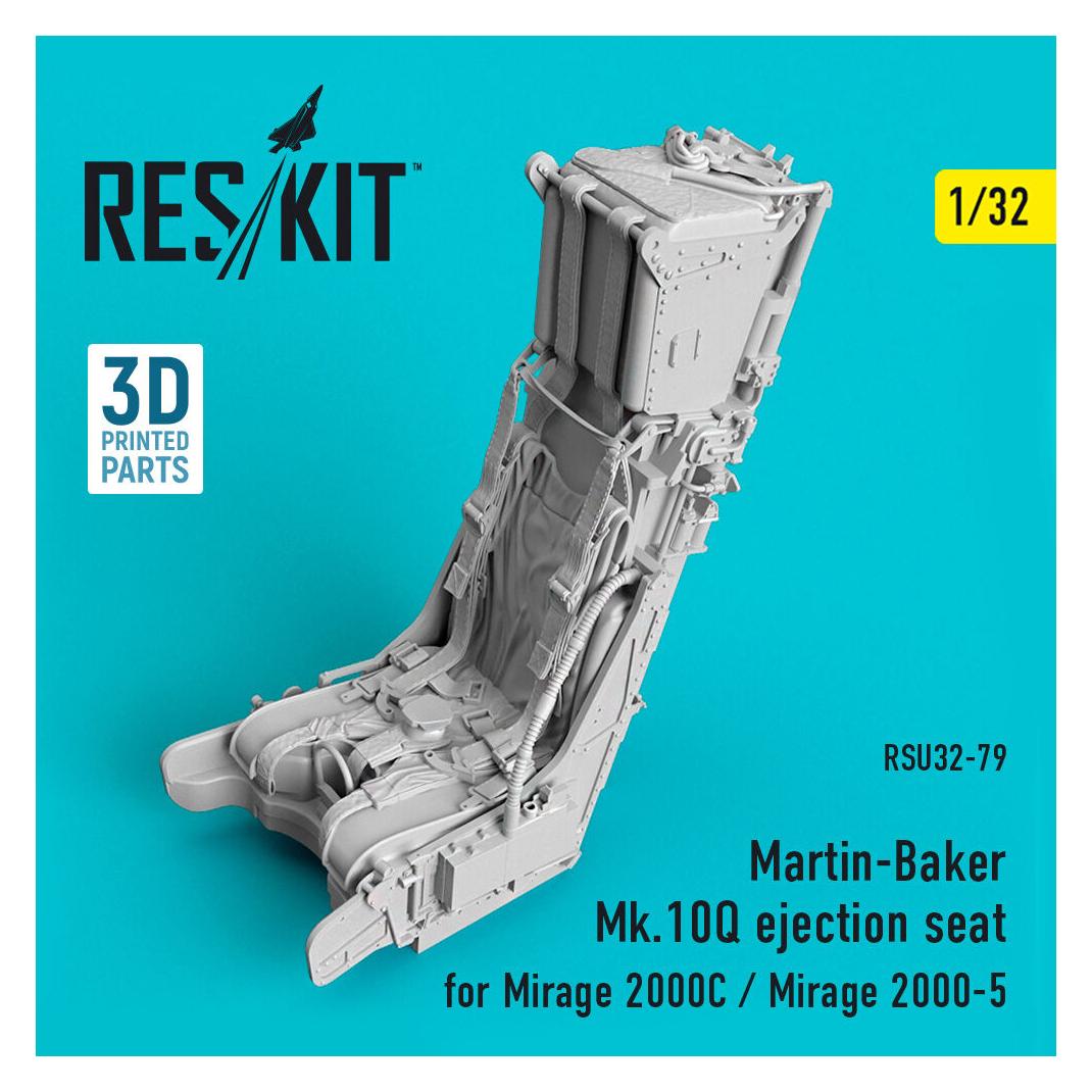 ResKit Martin-Baker Mk.10Q ejection seat for Mirage 2000C/Mirage 2000-5 (RSU32-0079)