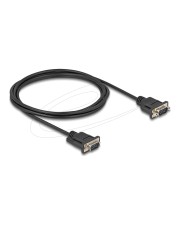 Delock Seriell Kabel RS-232 D-Sub9 Stecker zu mit schmalem Steckergehäuse 2 2 m (88218)