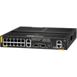 HPE Aruba 6200F 12G Class4 PoE 2G/2SFP+ 139W, Gestito, L3, Gigabit Ethernet ( (12 Ports), Netzwerk Switch, Grau