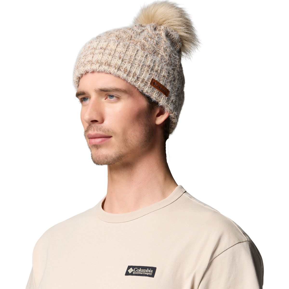 Columbia Unisex Winter Blur II Beanie camel brown, skittles (224) O/S 213752-2137521-224-O/S
