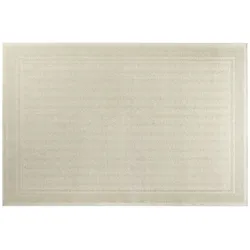 Wollteppich  Lana , creme , Wolle,Jute , Maße (cm): B: 160