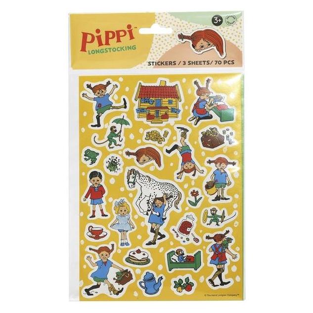 Micki Pippi Langstrumpf: Sticker Set (70 Sticker) (18304)