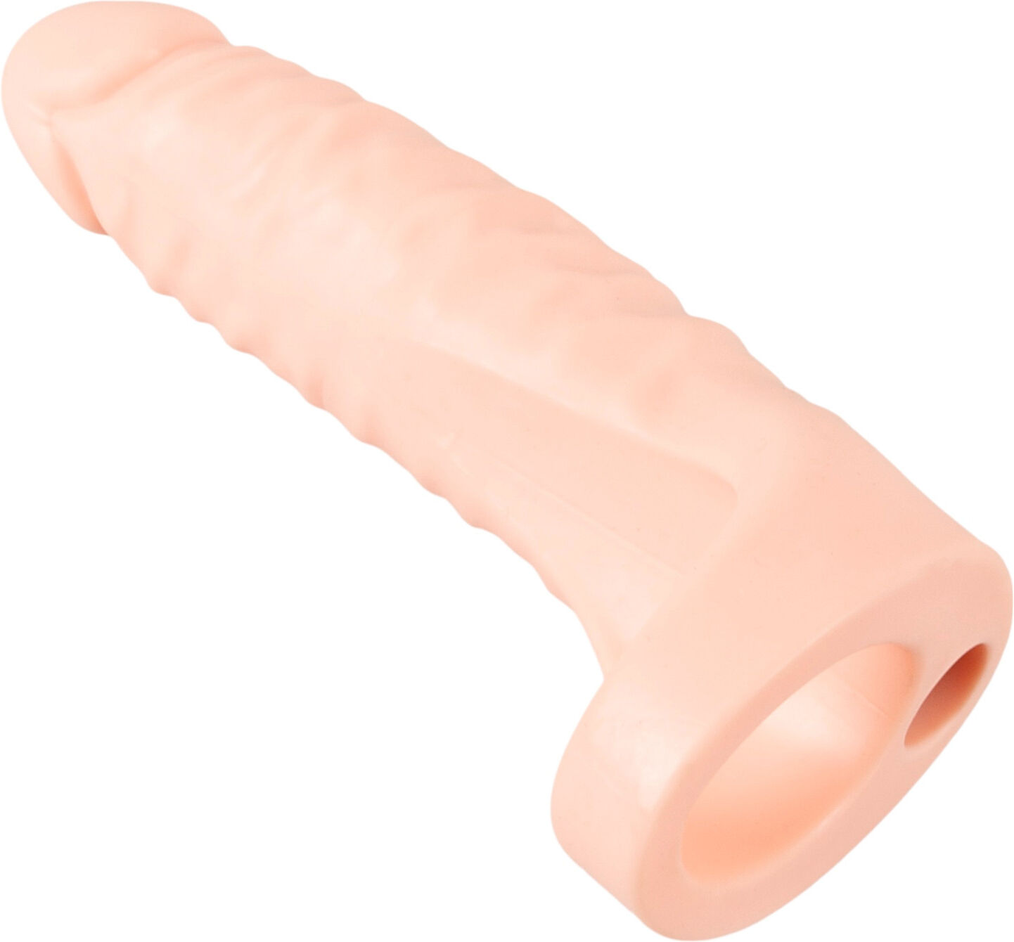 Realistixxx Double Fucker - Påspændt Analvibrator (Naturfarvet)