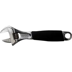 Bahco, Schraubenschlüssel, ERGO 31-mm-Rollgabelschlüssel mit Zentralmutter und Gummigriff, verchromt, 257 mm (31 mm)