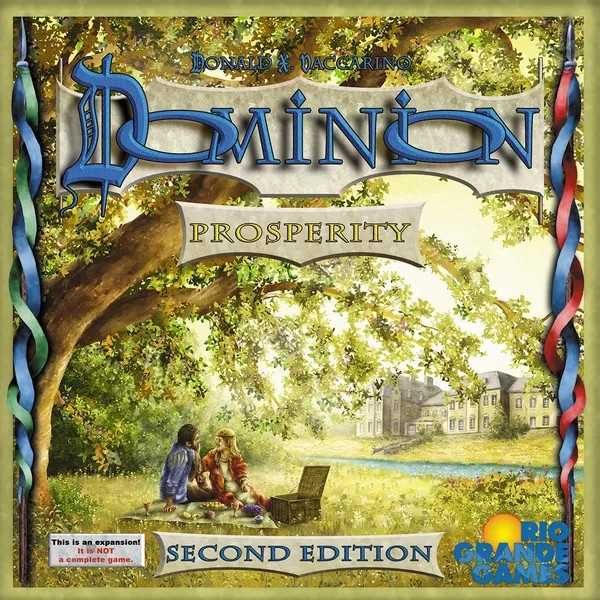 Dominion Prosperity 2nd Edition - Deck-building Card Game Expansion by Rio Grande Games