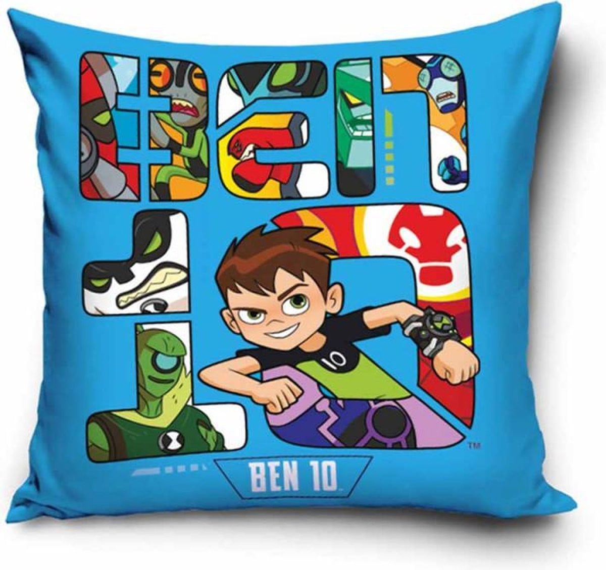 Ben 10 Sierkussen inclusief vulling 40 x 40 cm