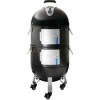 Apollo 18 - 3 in 1 Smoker schwarz, Ø 47cm