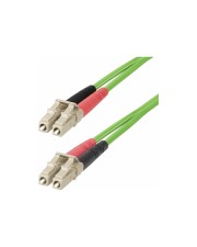 StarTech.com OM5 LC/LC Multimode FIBRE Cable Kabel Netzwerk Multimode-Faser Glasfaser LWL (LCLCL-1M-OM5-FIBER)