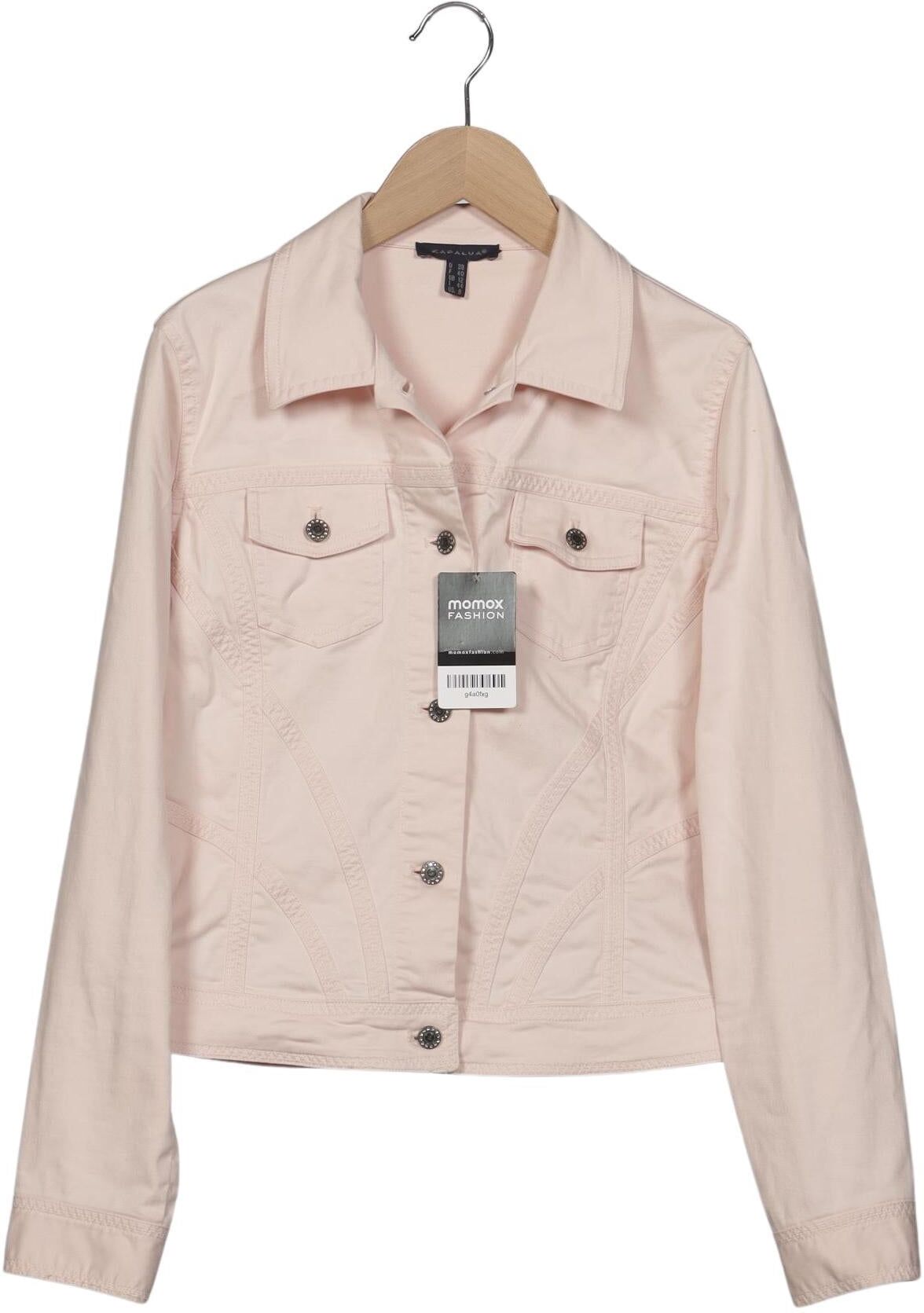Kapalua Damen Jacke, Pink, Gr. EU 38, Elasthan / Baumwolle - Second Hand