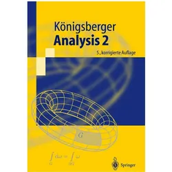 Analysis 2, Fachbücher von Konrad Königsberger