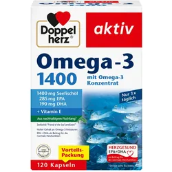 Doppelherz aktiv Omega-3 1.400 120 St