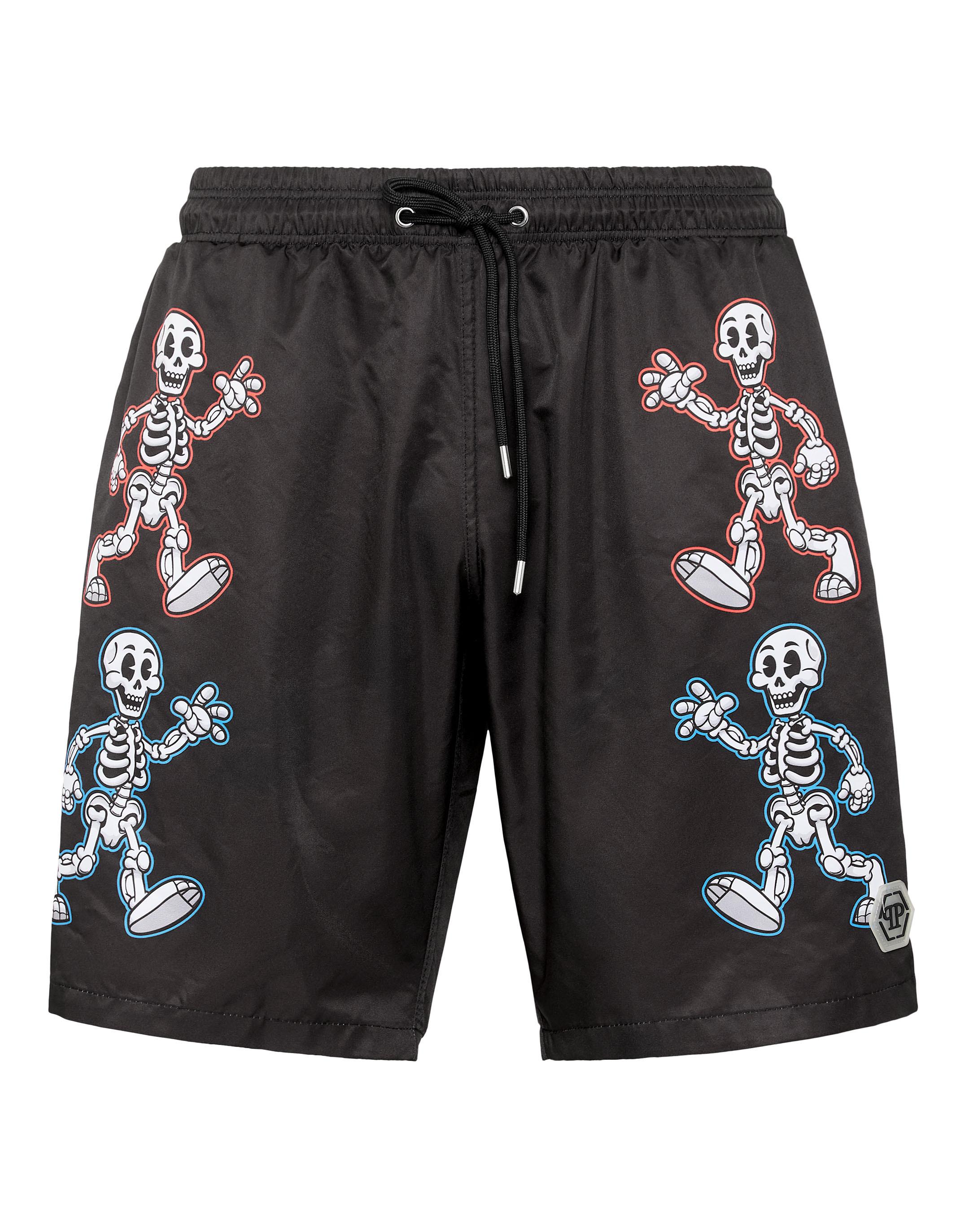Badehose Skeleton
