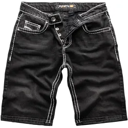 Rock Creek Shorts Jeansshorts dicke Naht Regular Fit