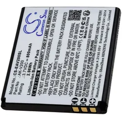 Powery Akku für Seniorenhandy Emporia One V200_001_SG