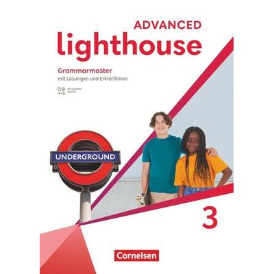 Lighthouse Band 3: 7. Schuljahr - Grammarmaster mit Lösungen und Erklärfilmen, Taschenbuch von James Styring, Cornelsen Verlag
