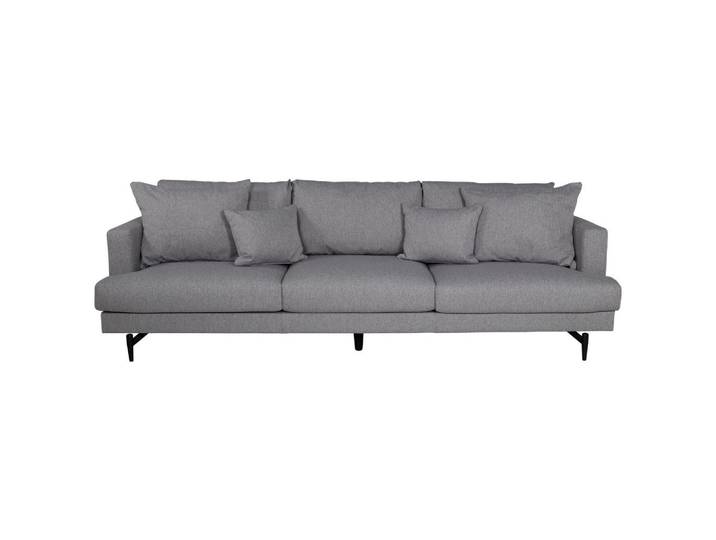 Livetastic 3-Sitzer-Sofa, Schwarz, Füllung: Schaumstoff, 260x86x88 cm, Wohnzimmer, Sofas & Couches, Sofas, 3-Sitzer Sofas