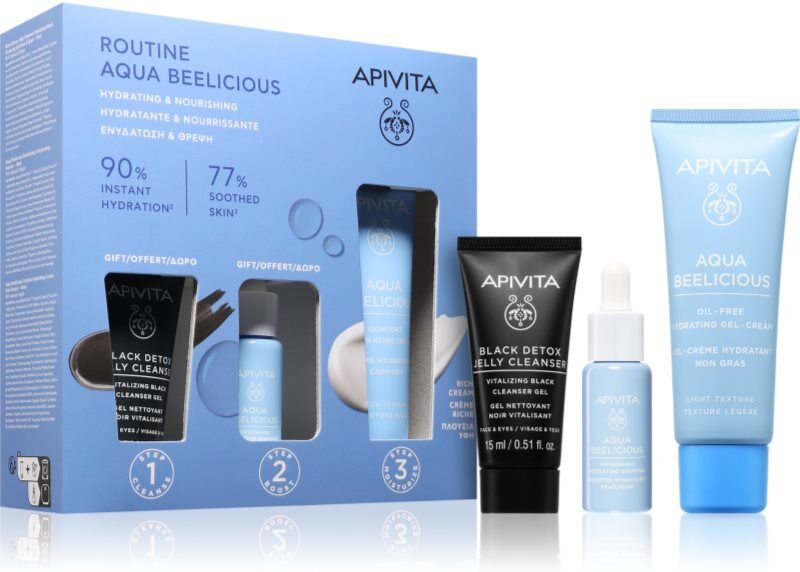 Apivita Aqua Beelicious Hydrating & Nourishing Routine intense hydration set