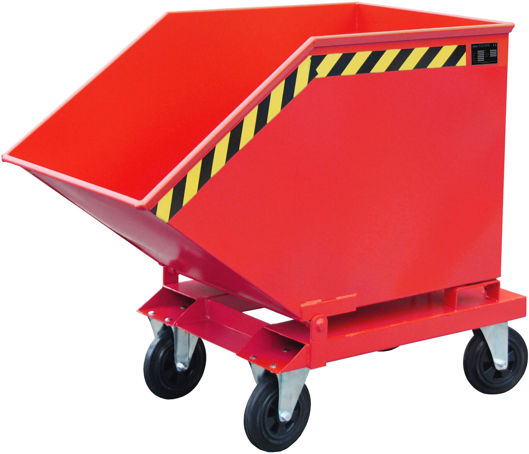 Bauer Südlohn Kippmulde KK 600, lackiert, Feuerrot (4541-03-0000-3000)