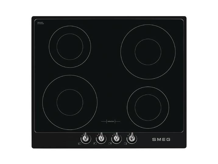 SMEG SI964NM Kochfeld Victoria Schwarz