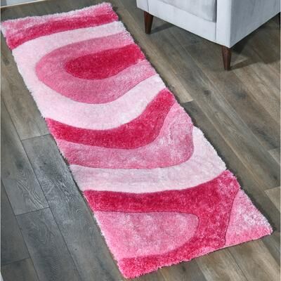 MDA Rugs Mateos Shag Abstract Designed Area Rug