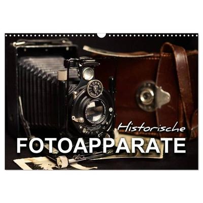 Historische Fotoapparate (Wandkalender 2027 DIN A3 quer), CALVENDO Monatskalender