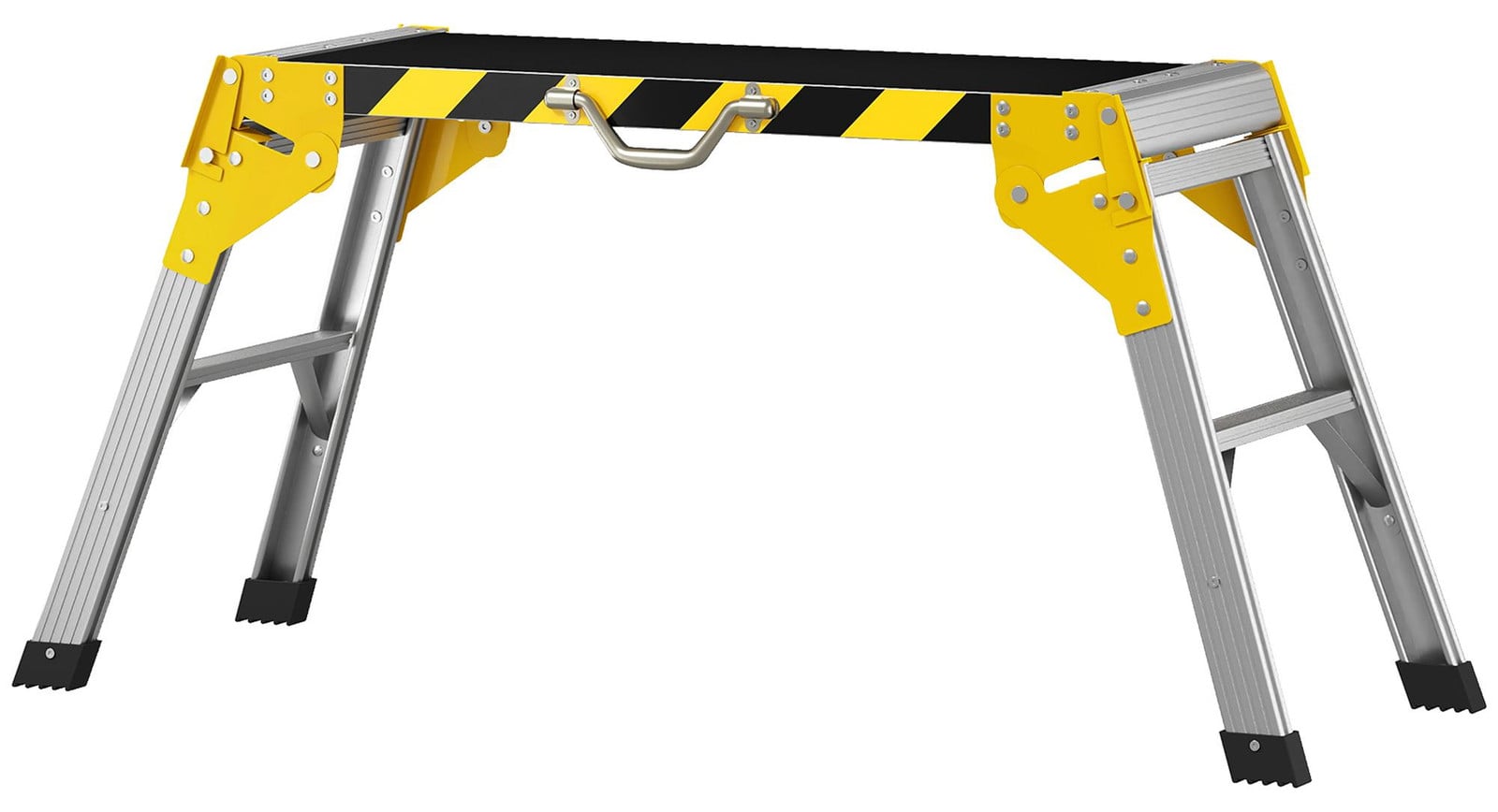 HOMCOM Inklapbare aluminium werkbank met handgreep, draagvermogen tot 150 kg