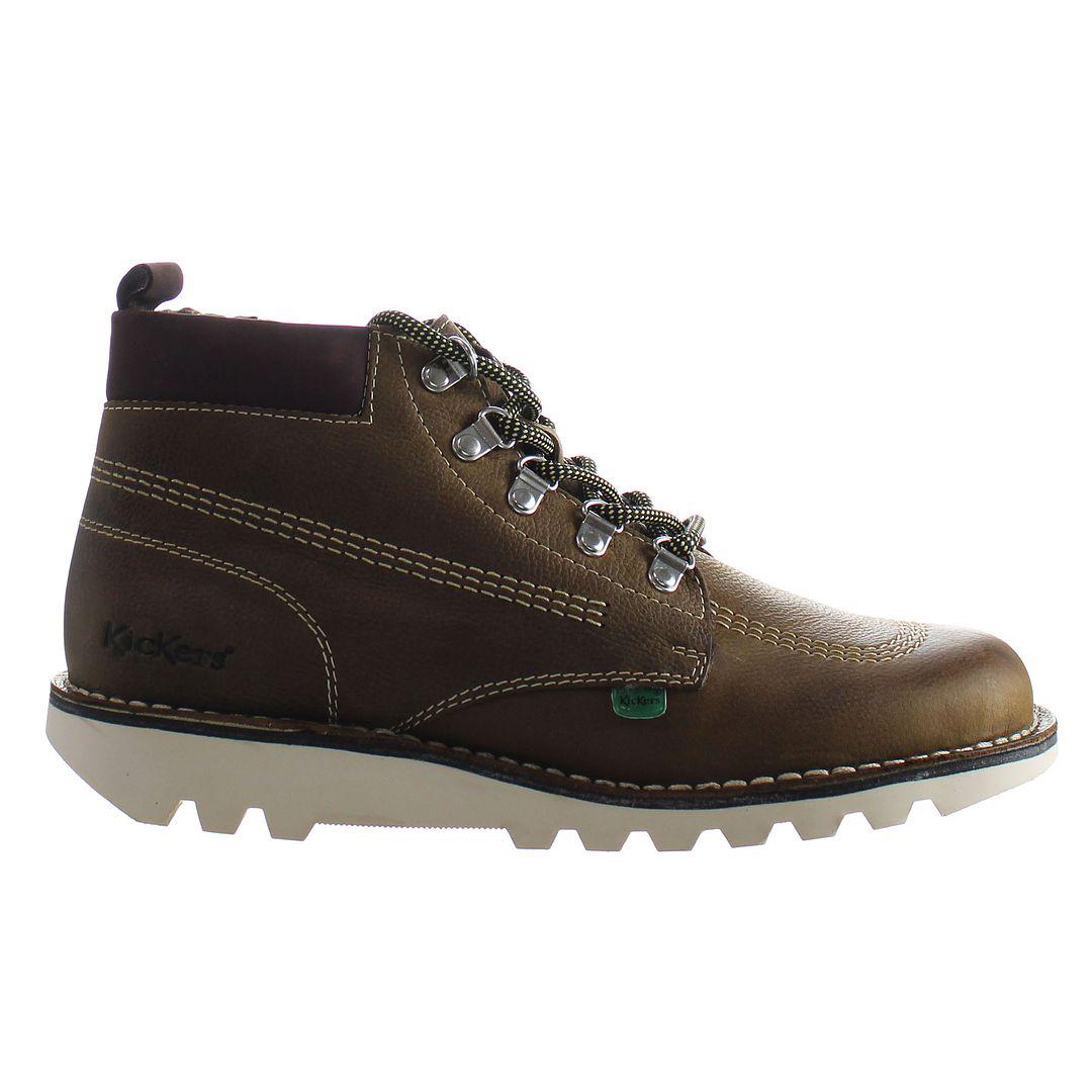 Kicker treten Hallo winterisierte Herren braune Stiefel
