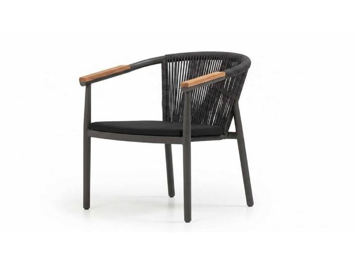 Xlmoebel Stuhl Stuhl schön bequem praktisch kompakt modern Schwarz Terrasse