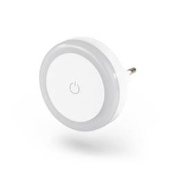 hama 00223495 LED-Nachtlicht Touch Switch für Steckdose, Berührungstaster, warmes Licht