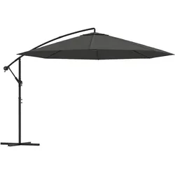 vidaXL Freitragender Gartensonnenschirm und Aluminiummast Modell Boréal Évasion Pro