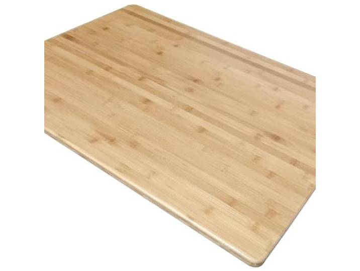 Rygcrud Tischplatte Aus Bambus, Universal Massiv Einteilig Tischplatte, Wasserdicht Rechteckig Arbeitsplatte Für Büro Küche Zimmer, Anpassbare Standardplatte(90x40x2 cm)