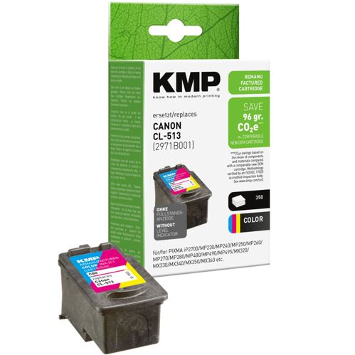 KMP C80 Tintenpatrone color kompatibel mit Canon CL-513