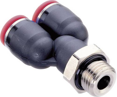 Norgren IMI Y-Verbinder C02880828 Außengewinde: 1/4" Rohr-Ø: 8mm 1St.