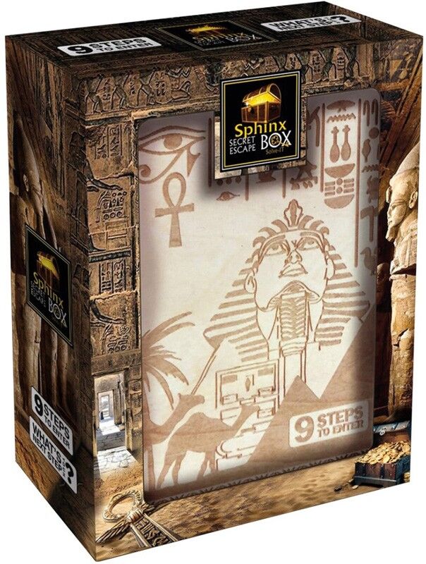Eureka 3D Puzzle Secret Escape Box Sphinx