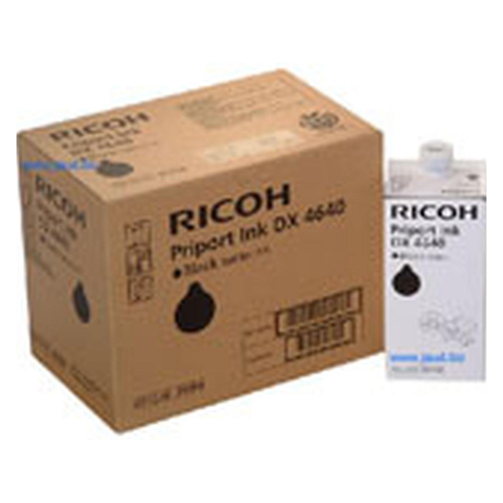 Ricoh 6er-Pack - Schwarz - Original - Tintenpatrone (BK) (893506)