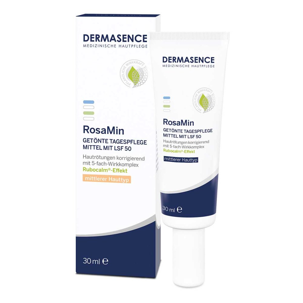 Medicos Kosmetik GmbH & Co. KG Dermasence Rosamin getönte Tagespflege Lsf 50 Cr. 14171030