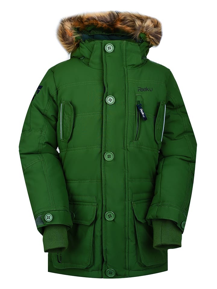 Peek U Winterparka "West" in Grün - 152
